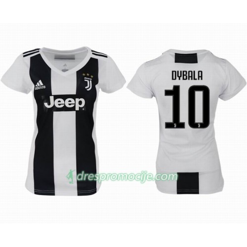 Juventus Dres DYBALA 10 Ženska Domaći 2018/19 Kratkih Rukava Juventus Dres DYBALA 10 Ženska Domaći 2018/19 Kratkih Rukava